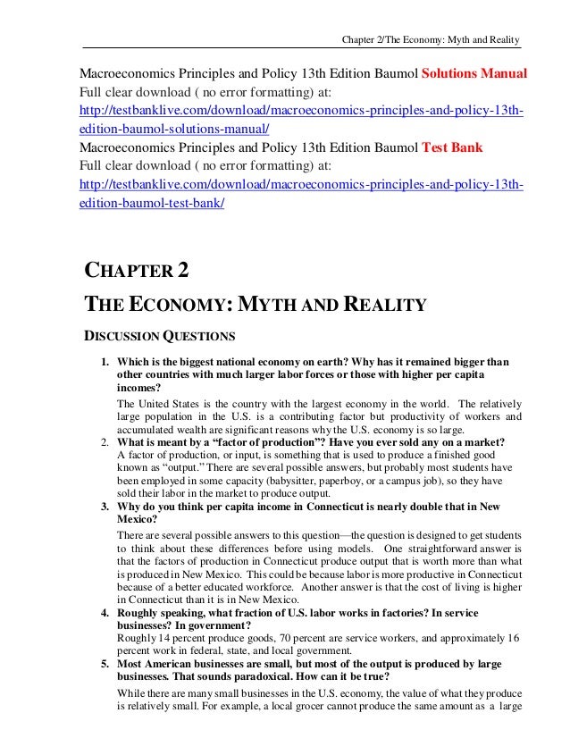economics principles and policy 12th edition pdf
