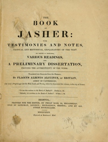 the book of jasher pdf free download