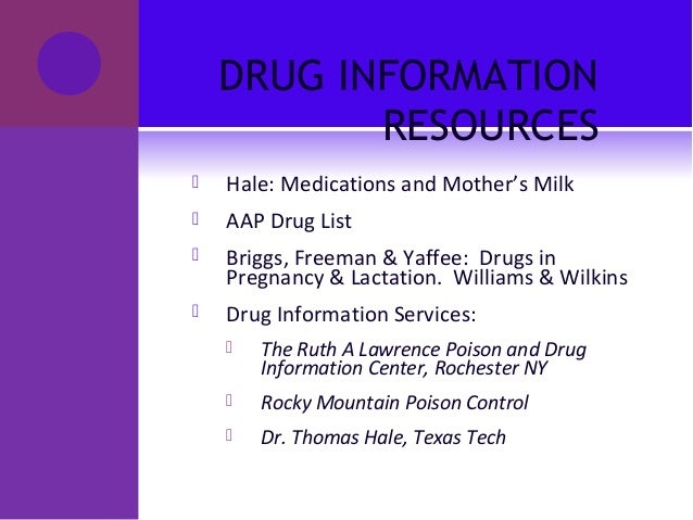 drugs contraindicated in lactation pdf