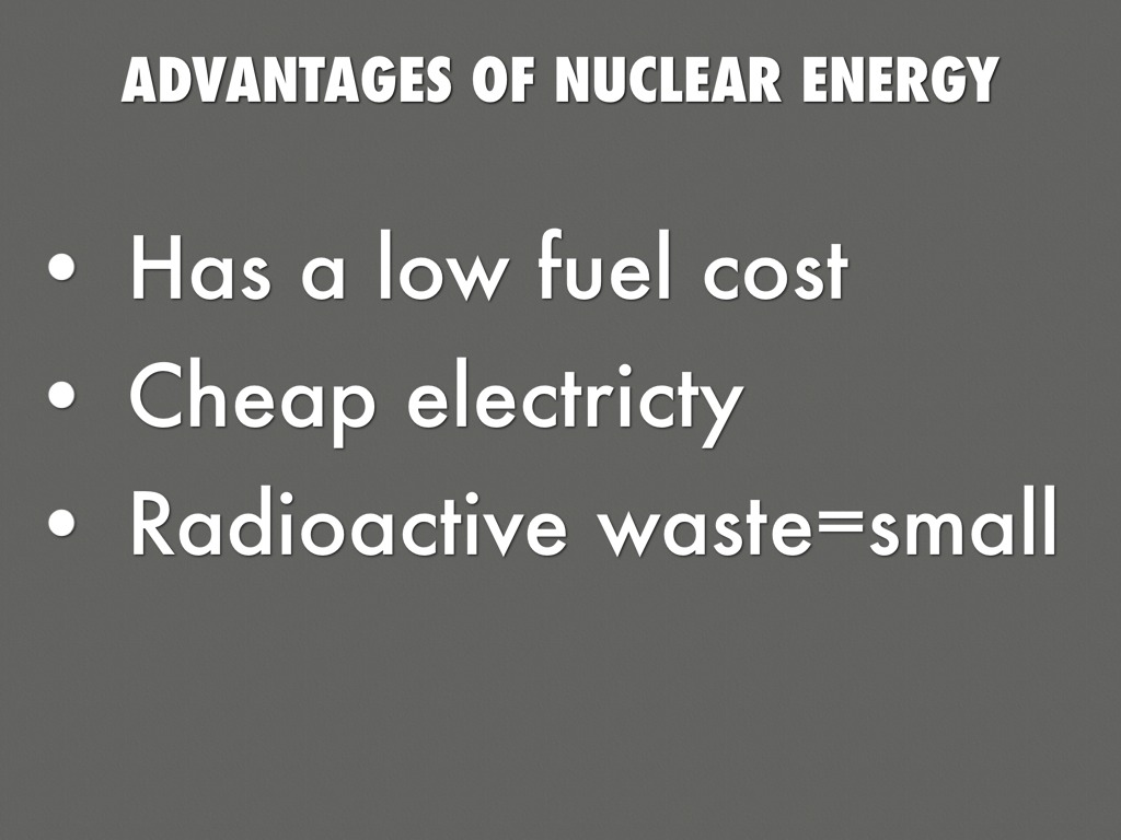 disadvantages of nuclear energy pdf