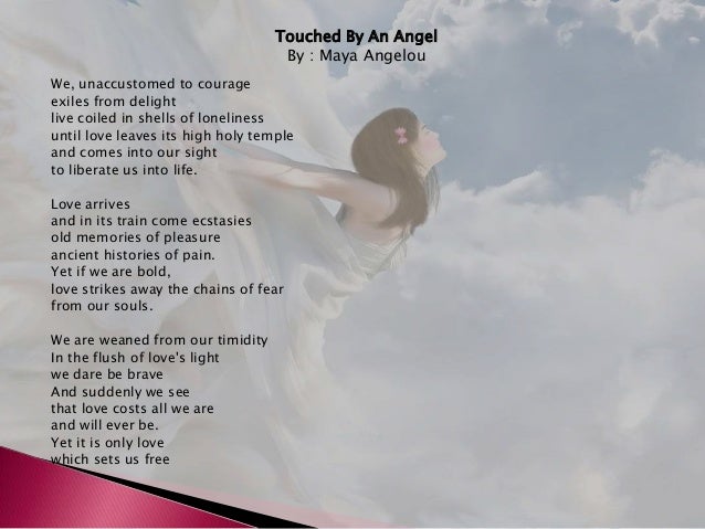 touched by an angel maya angelou pdf